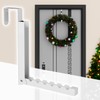 ZMBESUP Over The Door Hanger Folding Clothes Drying Rack, Folding