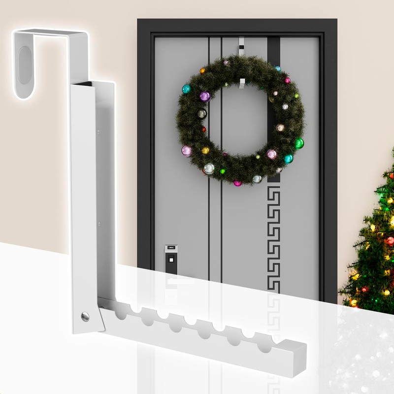 ZMBESUP Over The Door Hanger Folding Clothes Drying Rack, Folding