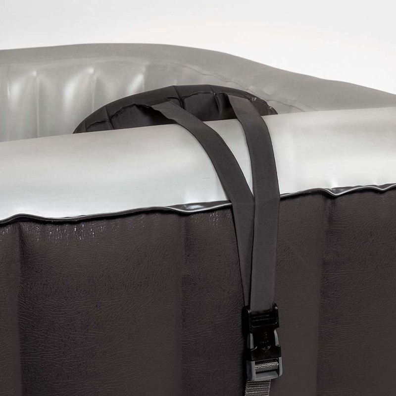 CleverSpa 2 Pack Ash Black Head Rest