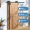 Ranbo Chrome 8" (CTC) Back to Back Shower Door Handle,