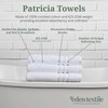 Eden Textile Hotel Bath Towel Set for AirBnB, Inns and