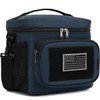 FlowFly Lunch Bag, Insulated Cooler, Thermal Lunch Box Tote with