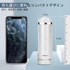 口腔洗浄器 ウォーターフロッサー コードレス 折りたたみ ポータブル コンパクト オーラル 流し器 5段階水圧モデル 5つのノズルチップ