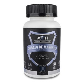 Citrato De Magnesio 500mg 100 Cápsulas Sin Sabor Armor For Health Gluten Free