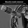 SIGANDG Bicycle Crank Remover,Lockring Tool