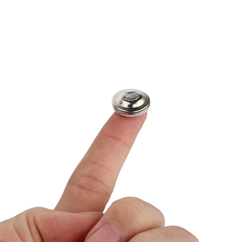 HAZOULEN Small Round Name Badge Magnets, Magnetic Name Tag Holders,