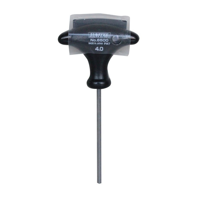 Sun Flag T Grip Hex Wrench 4 mm × 85
