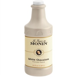 FixtureDisplays Monin White Chocolate Flavoring Sauce - 64 fl. oz. WS-544SAUGC063