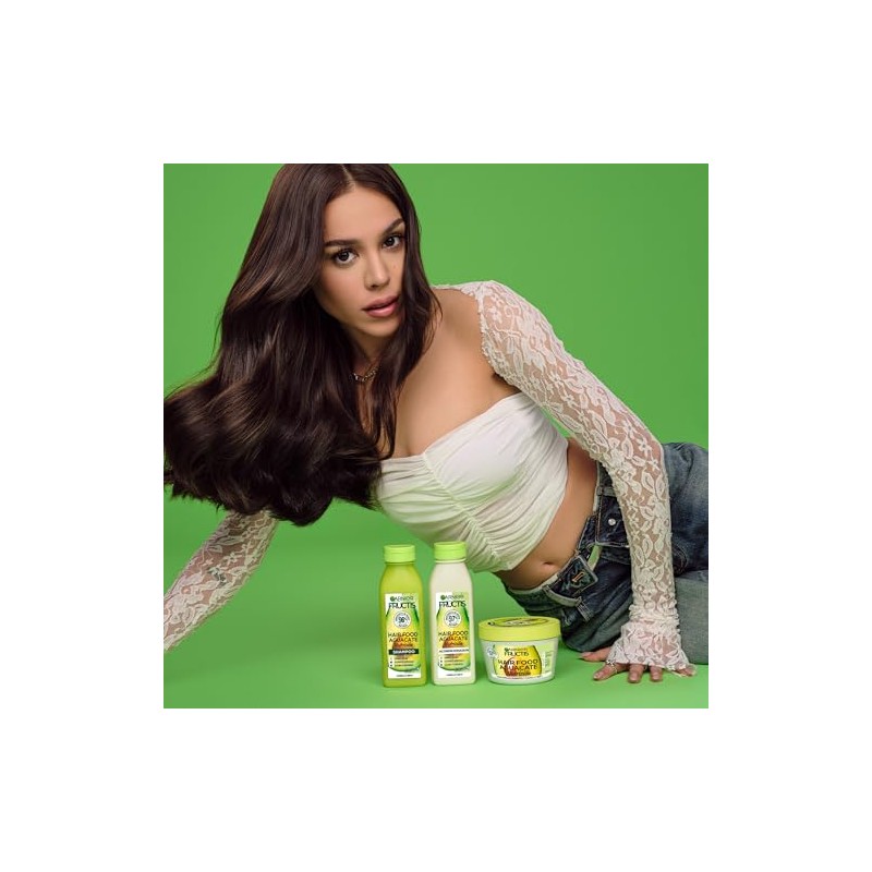 Fructis - Champú Garnier Hair Food Aguacate 300 ml