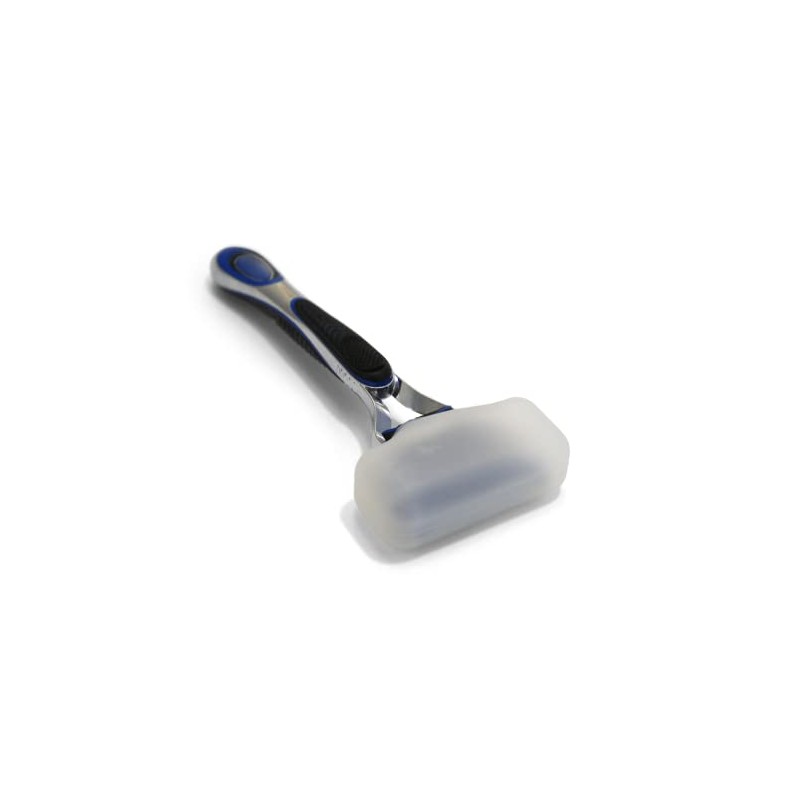Coghlan's Silicone Razor Covers, Dishwasher Safe, Blue and Clear, 2