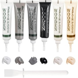 Wood Furniture Repair Kit, 6 Colours Wood Repair Kit, Wood Touch up Fillers