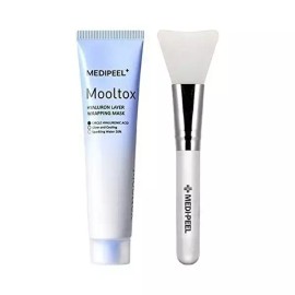 Mediheal [셀러허브 1]메디필 히알루론산 레이어 물톡스 랩핑마스크 70ml 기획(본품 + 듀얼브러쉬)_M Medifil Hyaluronic Acid Layer Watertox Wrapping Mask 70ml Set (Main Product + Dual Brush)