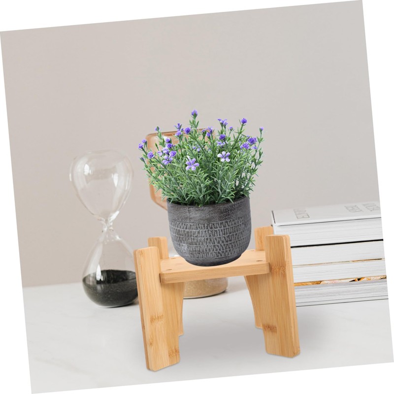 Mobestech Wooden Beverage Dispenser Stand Multi Functional Square Holder for