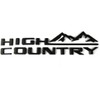 1Pc High Country Emblem Rear Tailgate Letter Logo Car Badge