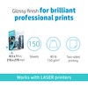 HP Enhanced Tri-fold Business Paper, Glossy, 8.5x11 in, 40 lb,