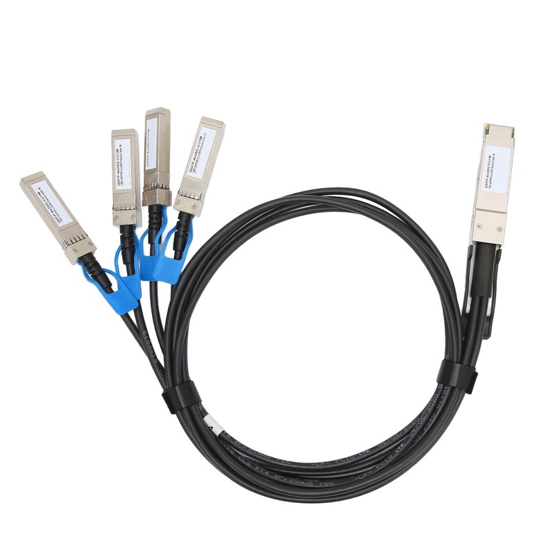 100G QSFP28 DAC Cable 1 Meter Transmission Distance QSFP28 to