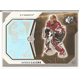 Patrick Laline 2003-04 SPx Ottawa Senators Card #66
