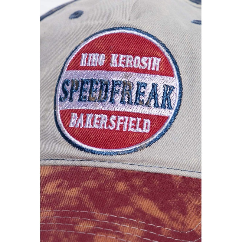 King Kerosin Men's Speedfreak Baseball Cap, red, Unit size