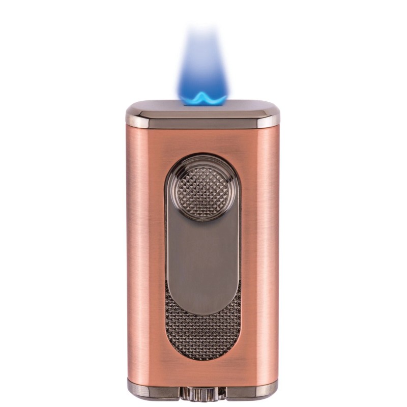 Xikar Verano 554G2 Flat Jet Torch Flame Cigar Lighter Gunmetal