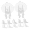 12pcs Electronic Candle Suction Cup Battery Operated Candles Suction Cup