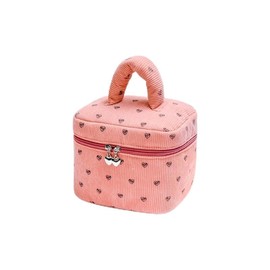 おむつポーチ 内蔵 ストッカー セット 内ポケット 大容量 取っ手 自立 外出 おしゃれ 分家和泉屋 (ピンク おむつポーチ)