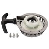 WOOSTAR Recoil Pull Starter with 3 Bolts Replacement for 2