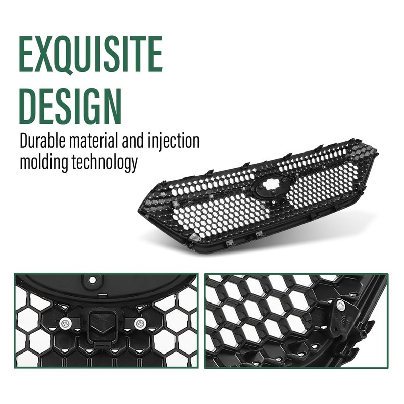 LQI Front Bumper Grille Assembly Compatible with Subaru WRX 2022-2023