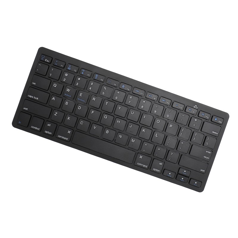78 Keys Wireless Keyboard with Silent Buttons Ultra Slim Bluetooth