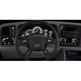 LED360 Dash Bulb to LED Conversion Kit with White LEDs 2003 04 05 06 GM Truck and SUVs