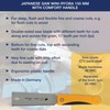 Augusta-Heckenrose Japanese Saw Mini-Ryoba - Traditional Saw with Ergonomic 2-Component