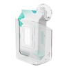 Wipe Holder for Bathroom | Clear Wall Mounted Wipes Holder