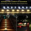 Codian 16 Pack Solar Deck Lights, Solar Deck LED Lights