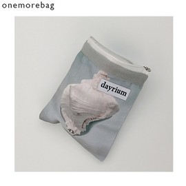 ONEMOREBAG Zipper Pouch_Shell 1ea