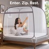 Portable Yurt Mosquito Net for Single or Double Bed –