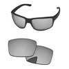 PapaViva Replacement Lenses for Oakley Gibston OO9449 Sunglasses Frame Chrome