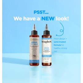 Soapbox Repairing Hair Treatment with Vitamin E, B5, Banana Extract, Flaxseed & Amino Acids - 5oz, Vegan, Paraben & Cruelty-Free Hair Booster