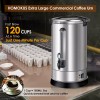 Novelbee 18L Commercial Coffee Urn, 120 Cup Double Wall Coffee