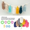 Pompom Maker 4 Different Sizes Easy Operation Plastic Pom Maker