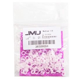 JMU Orthodontic Elastics 1/8 Medium, 500 pack Intraoral Rubber Bands Latex Free Dental Rubber Bands Made in USA