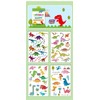 80 Dinosaur Temporary Tattoos Dino Temporary Tattoo Stickers Set Party