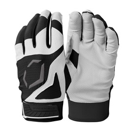 EvoShield - Guante de bateo Srz 1, negro, tamaño mediano para jóvenes