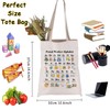 JNIAP Mail Lady Gift Postal Worker Alphabet Tote Bag Letter