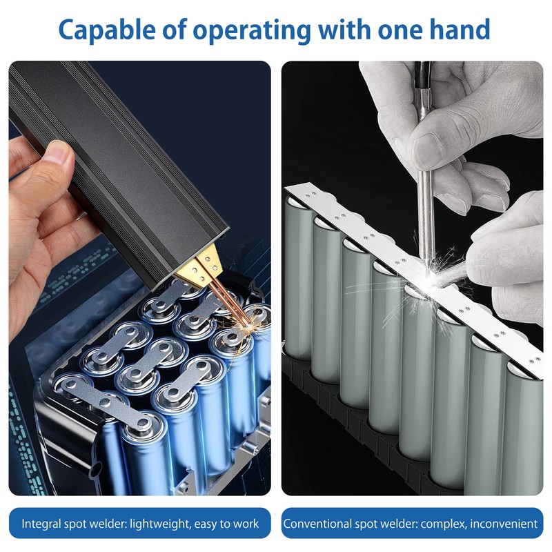 Spot Welder 5 Gears Adjustable Portable Handheld Spot Welding Machine