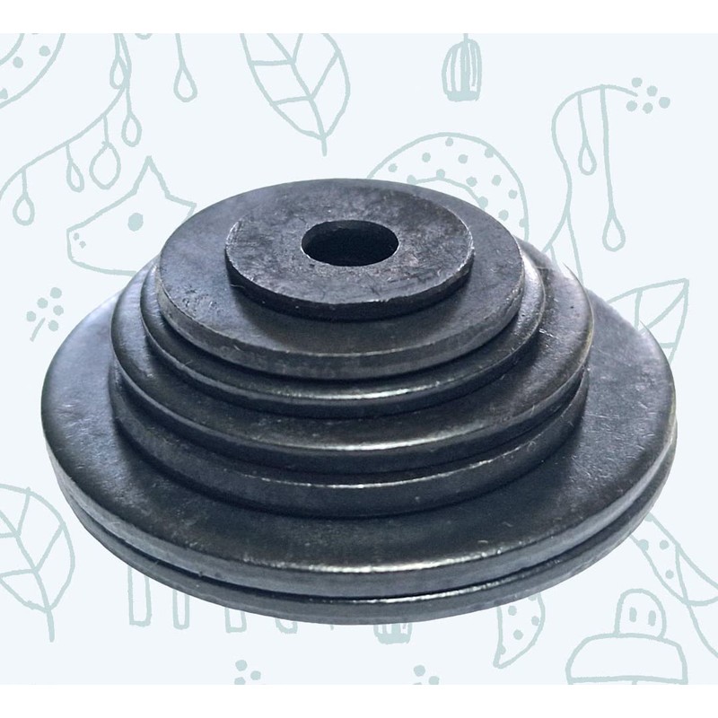 M6 x 24mm Black Stainless Steel Penny Washers Blackened Washer