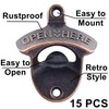 HAIICEN Retro Bottle Cap Opener Mountable - Stationary Wall Beer