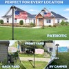1.3" Large Diameter Heavy Duty 10 FT Flag Pole in