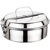 Ilsa 5041 – Lunch Box Stainless Steel, Silver 14 cm