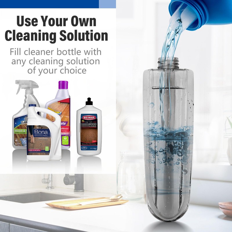 Mops for Floor Cleaning Wet Spray Mop with 14 oz