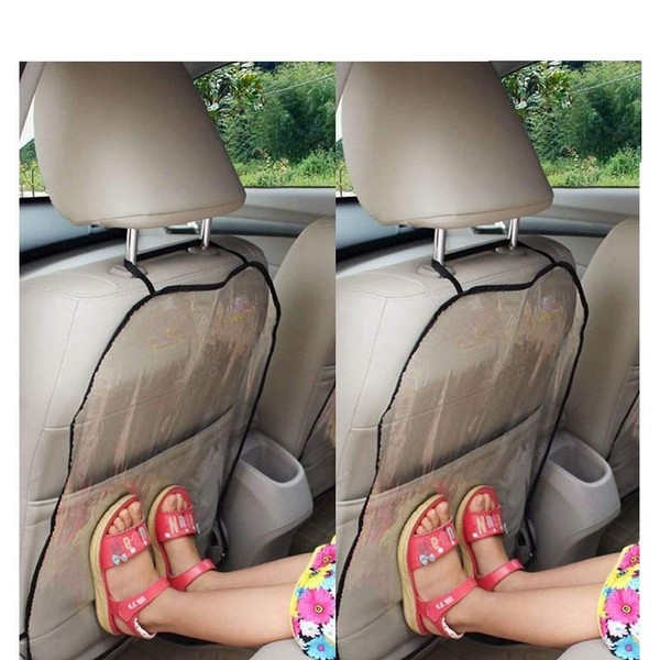 WADY 2 x Car Seat Cover Protector for Children Rear Seat Protector Mud and Dirt 44 x 57 cm
