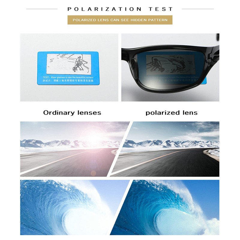 willochra Full lens Polarized Reading Sunglasses for Men Driving Running